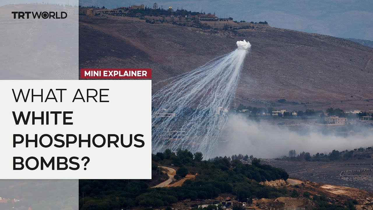 What are white phosphorus bombs?