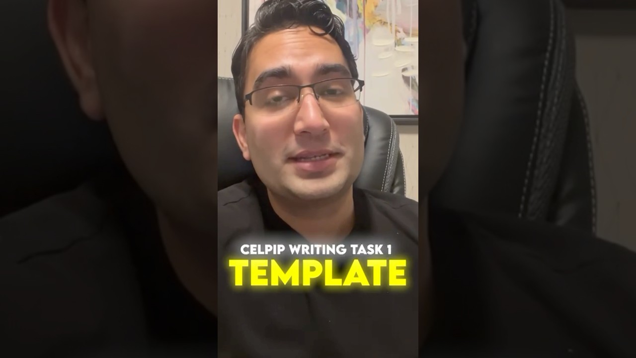 Задание 1 по письму CELPIP: заполните шаблон за 30 секунд! 