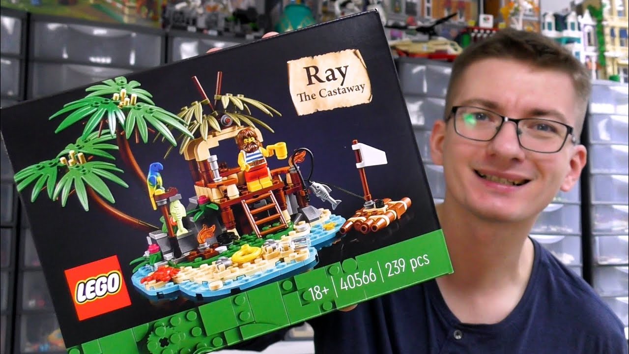 ROZBITEK RAY (LEGO IDEAS 40566) 🌴 / RECENZJA