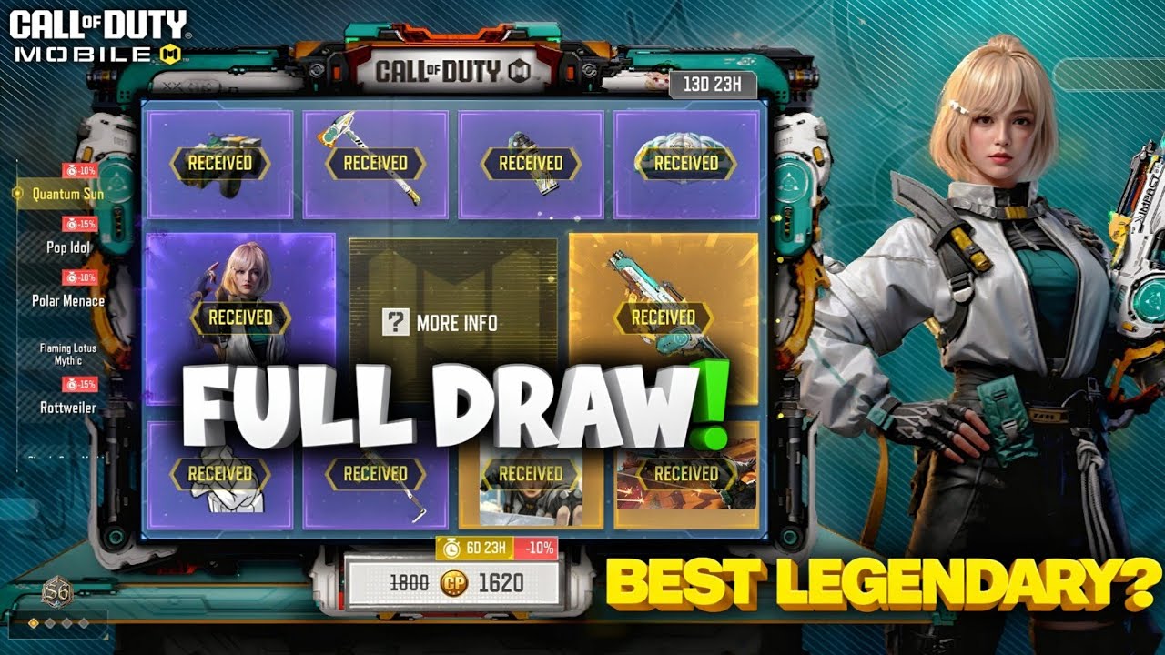 Buying New Legendary Oden Quantum Impact in Codm | QUANTUM SUN DRAW Cod Mobile 