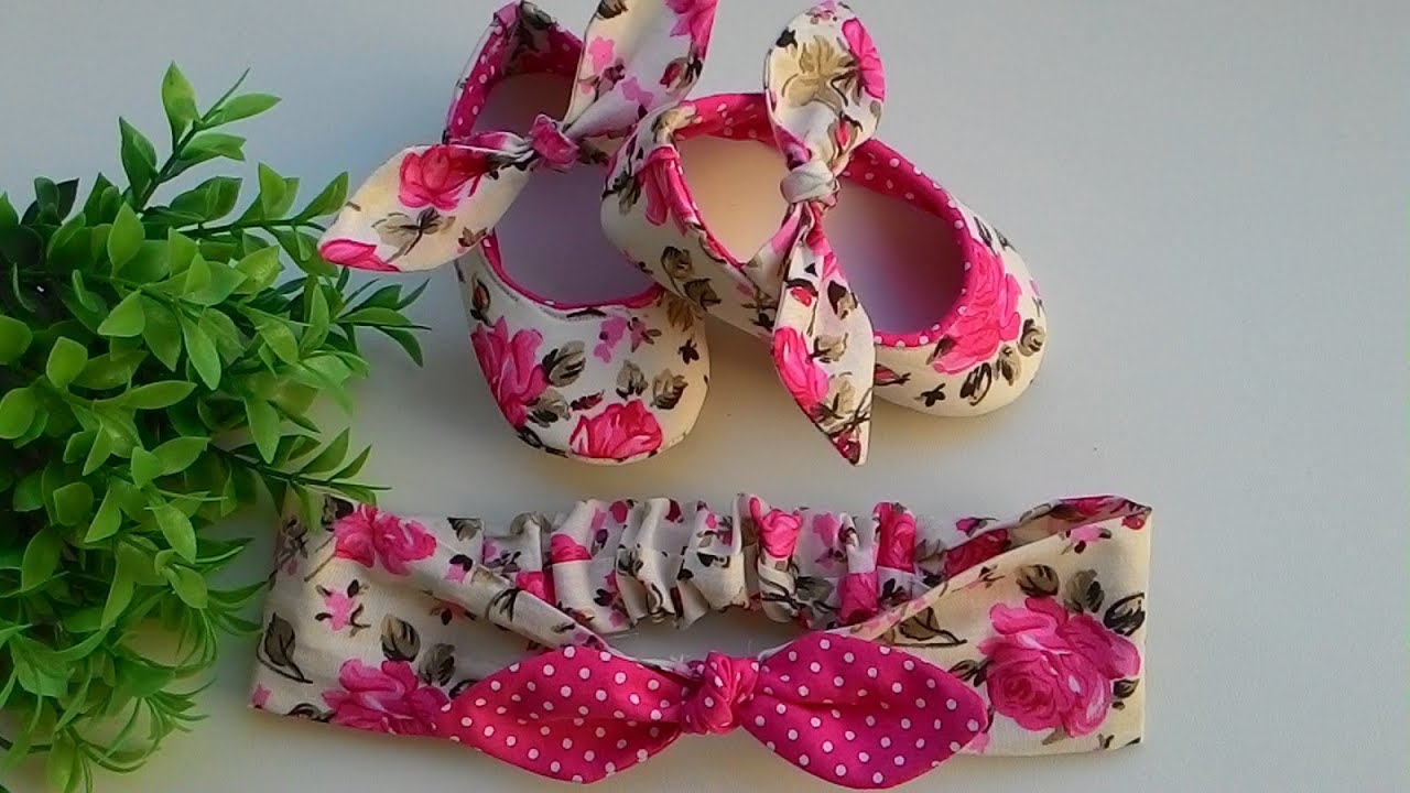 COMO FAZER SAPATINHO DE BEBÊ ESTILO TURBANTE