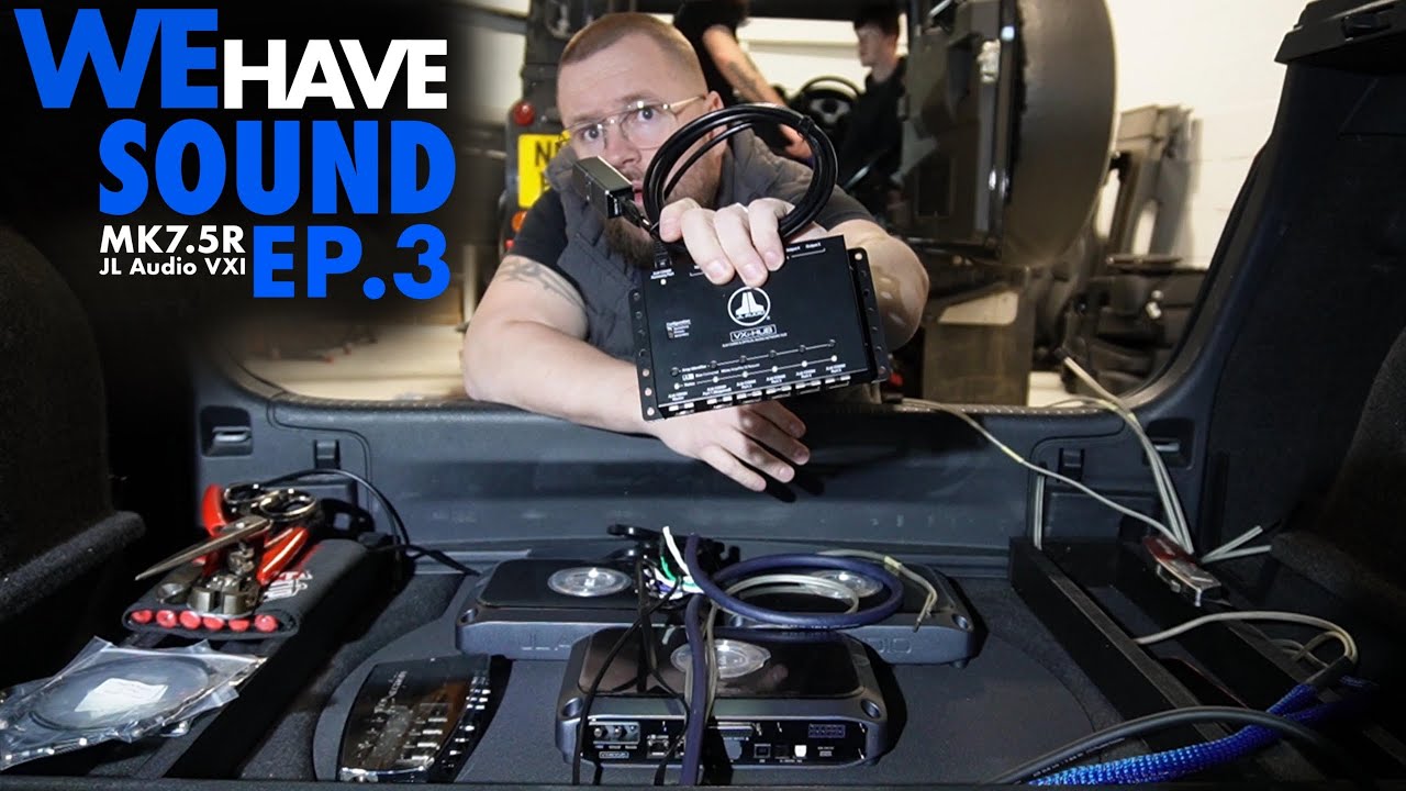 VW Golf MK7.5 R FULL JL Audio system! Episode 3!