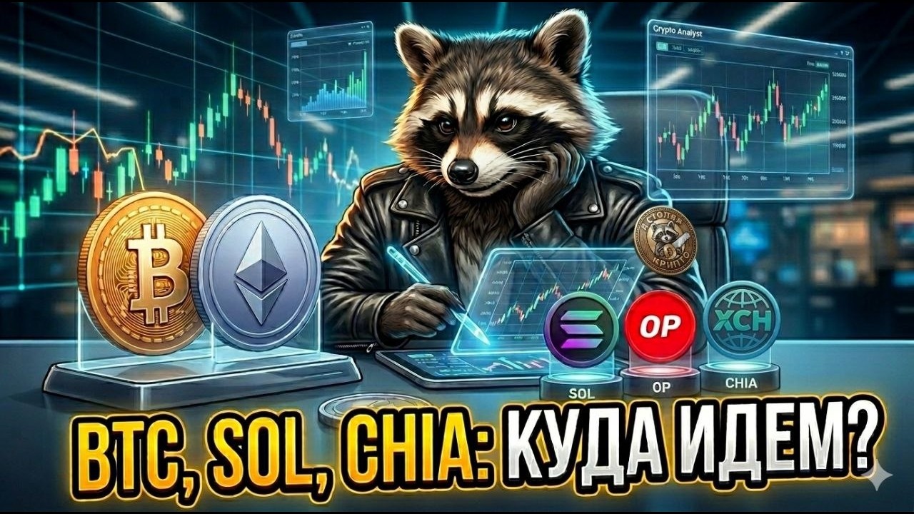 КРИПТОРЫНОК В ШОКЕ! Разбор Solana, OP и Chia. Что делать с BTC?