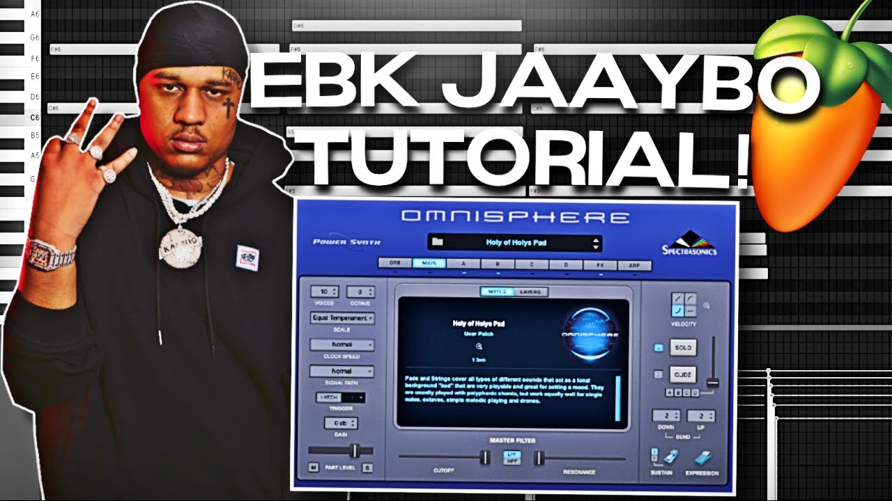 How To Make EBK Jaaybo Sacramento Beats in FL Studio! | EBK Jaaybo Young Slo-be Tutorial!
