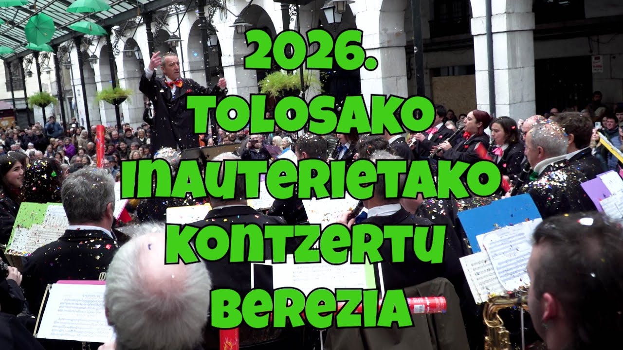 2026. inauterietako KONTZERTU BEREZIA