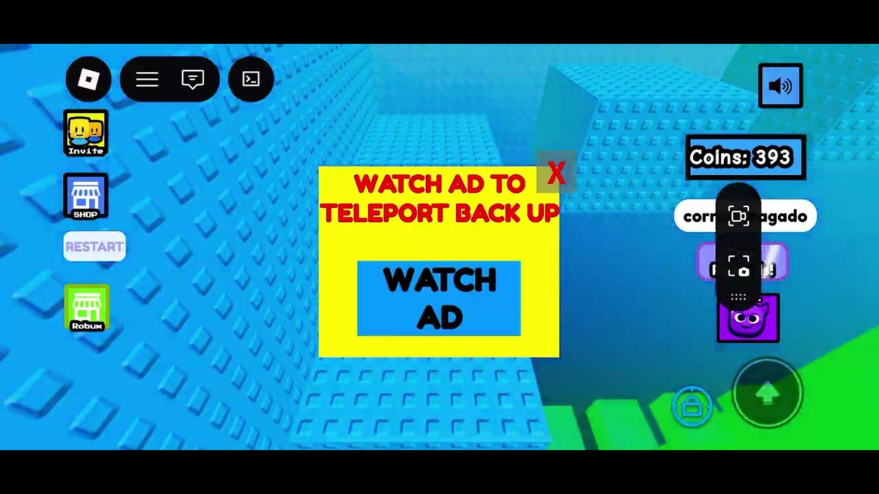 Part one of trying to get the top of the tower without teleporting ￼