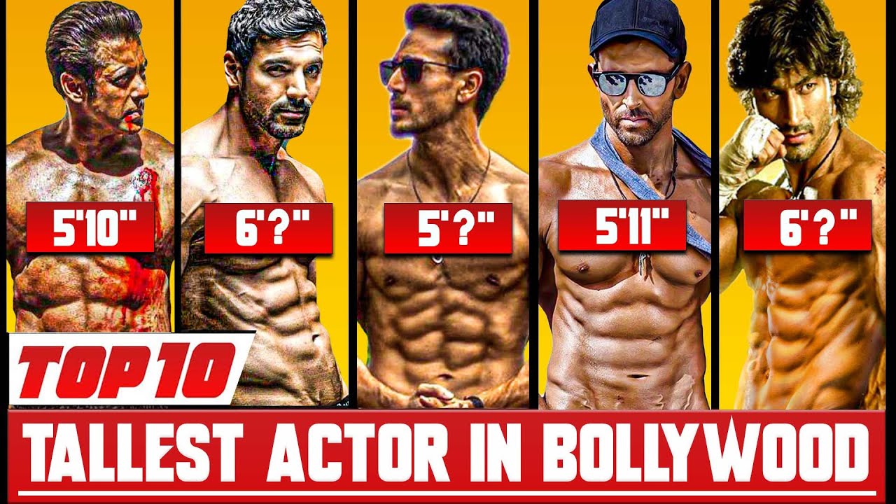 Top 10 Tallest Actor In Bollywood 2021, Tallest Actor In Bollywood, Tiger Shroff, Vidyut Jamwal