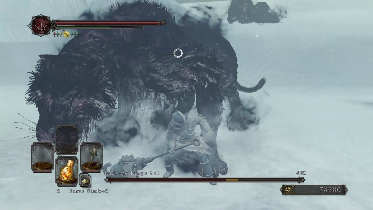 Dark Souls 2 - Lud & Zallen NG+ (No Damage) Sacred Chime Hammer