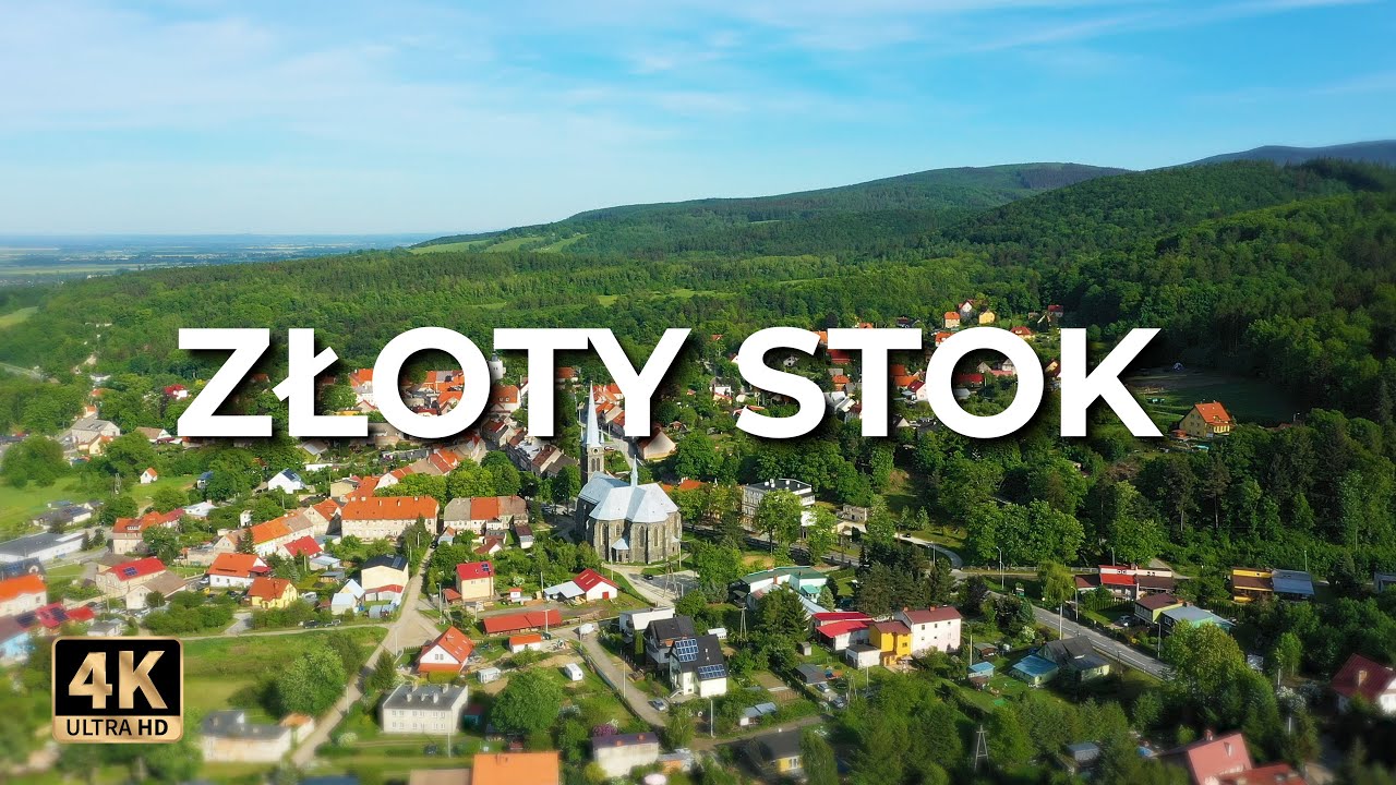 Złoty Stok z drona | Wiosna 2022 | LECE W MIASTO™ [4k]