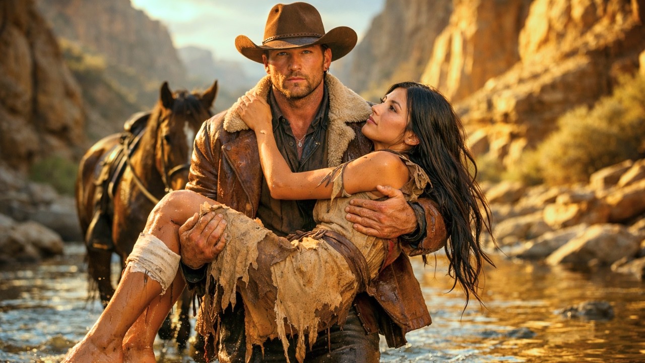 An Injured Apache Beauty Was Found By a Cowboy — She Expected Slavery, But He Offered Her Freedom