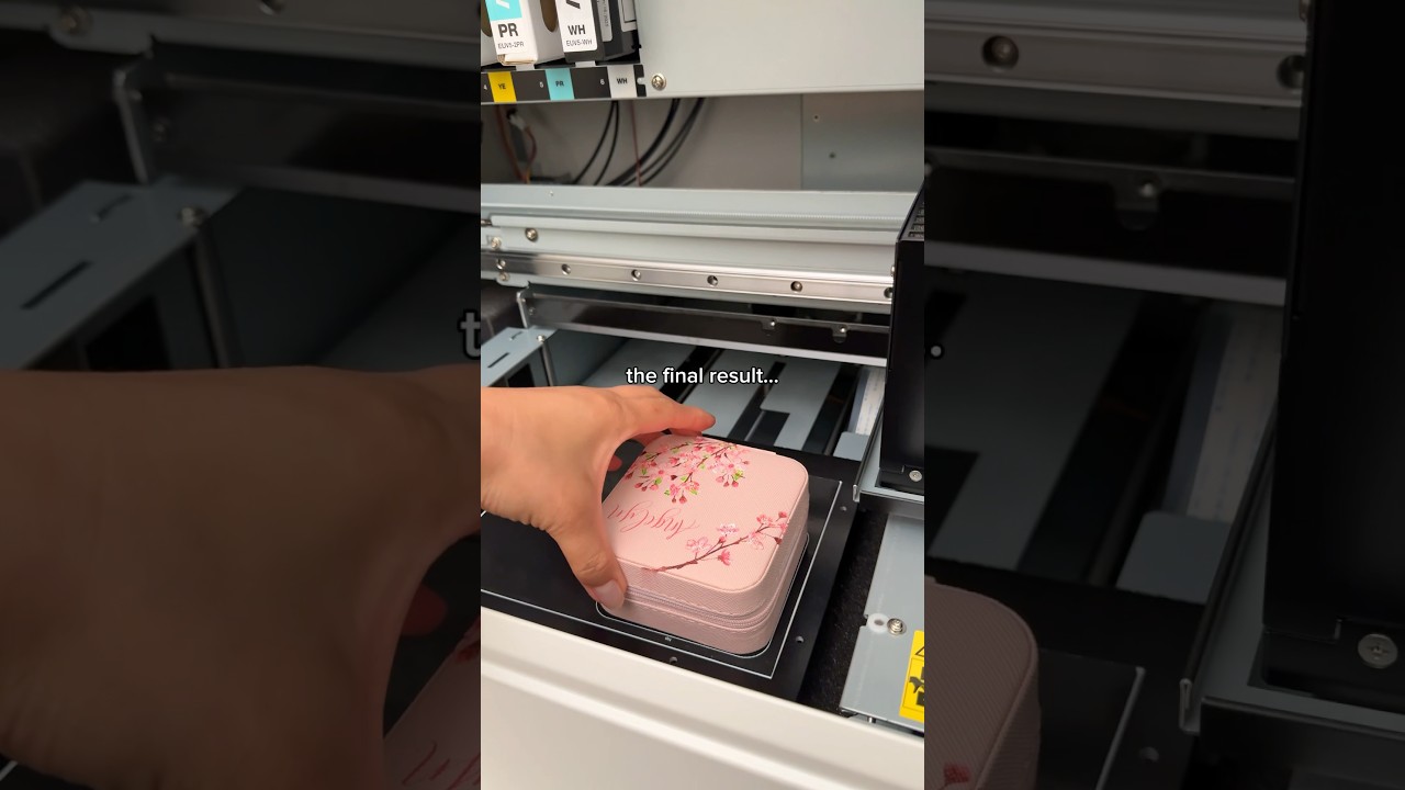 Roland BD-8 #uvprinting on jewelry box #uvprinter #uvprintingmachine #rolanddga