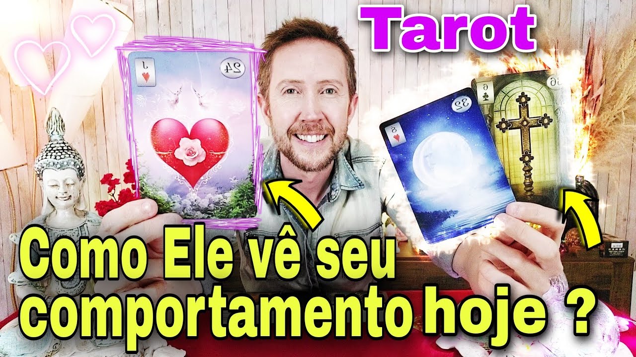 Como Ele vê seu comportamento hoje em dia ? Como ele está em relação a mim hoje tarot ?Ele hoje taro