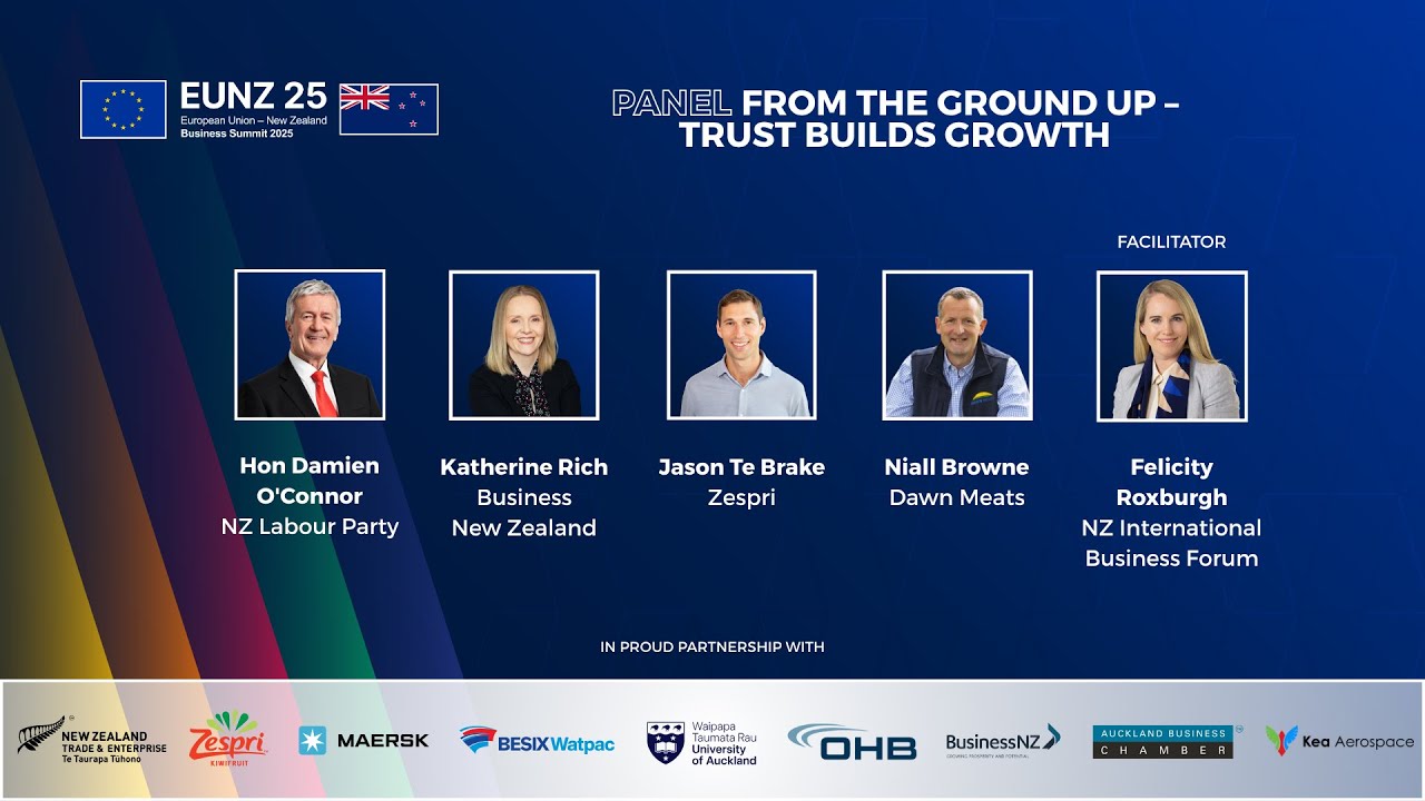 Panel - From the ground up - trust builds growth