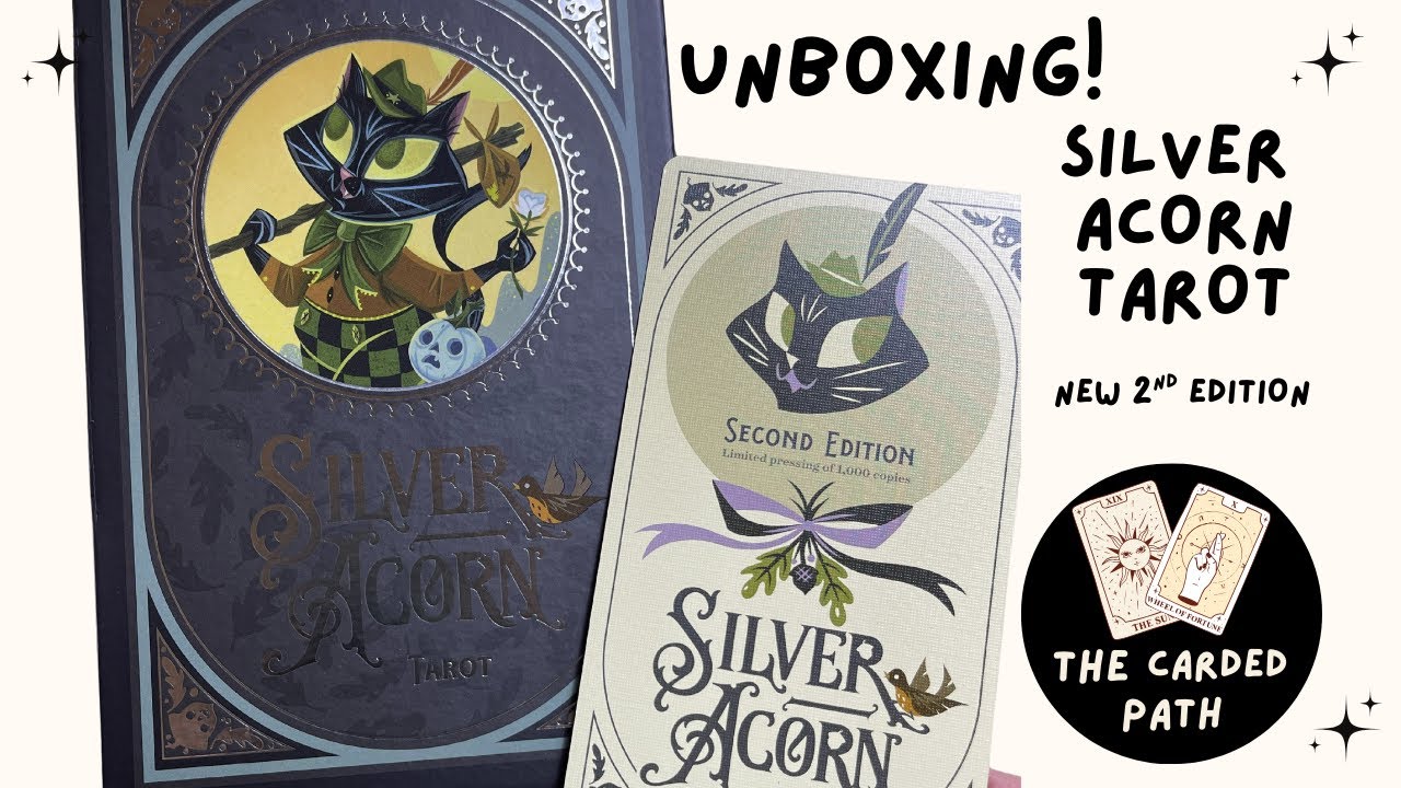 NEW! Silver Acorn Tarot 2nd Edition | Unboxing with Music