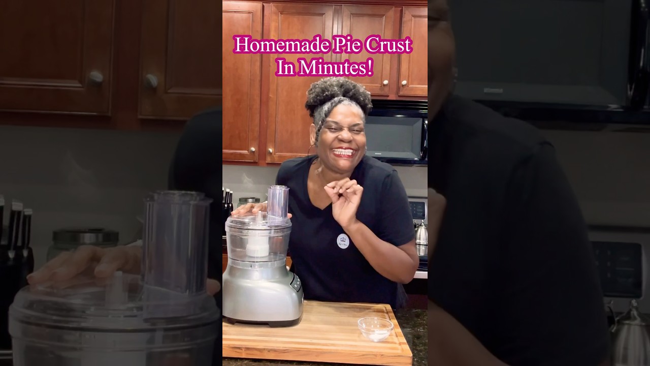Homemade Pie Crust in Minutes! NO KNEADING!