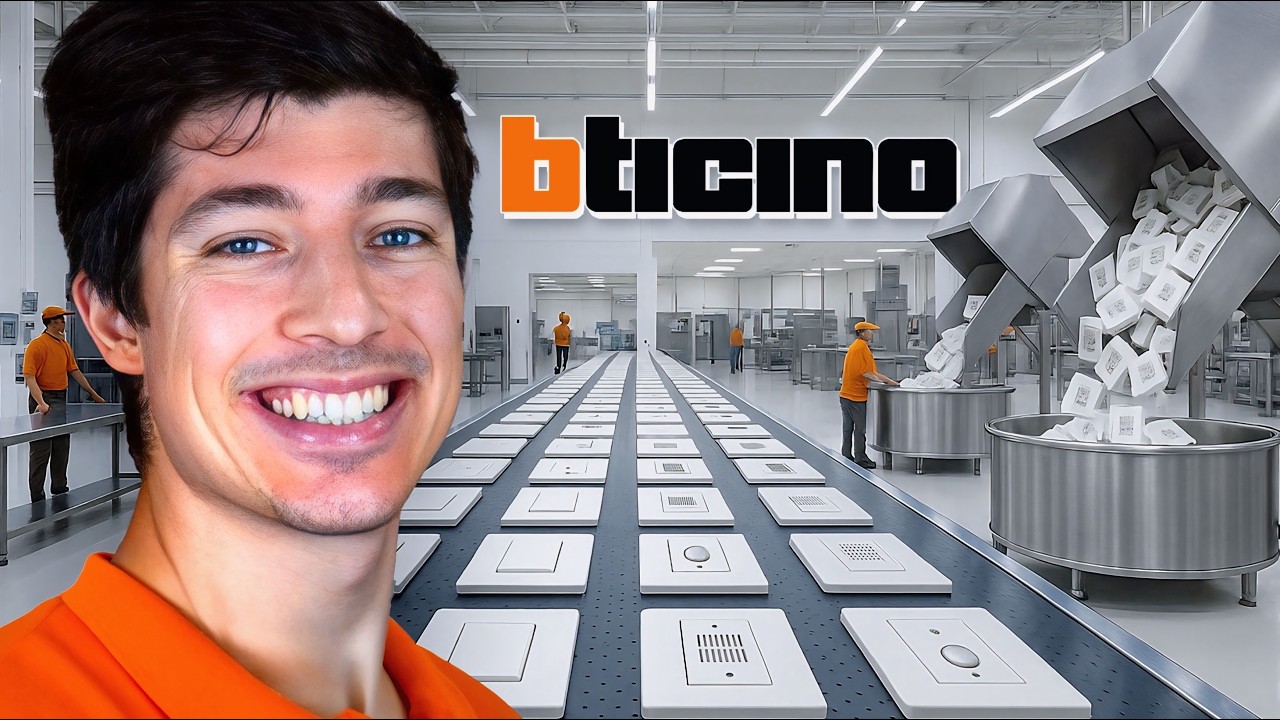 Dentro una FABBRICA TECH italiana 👷 Bticino