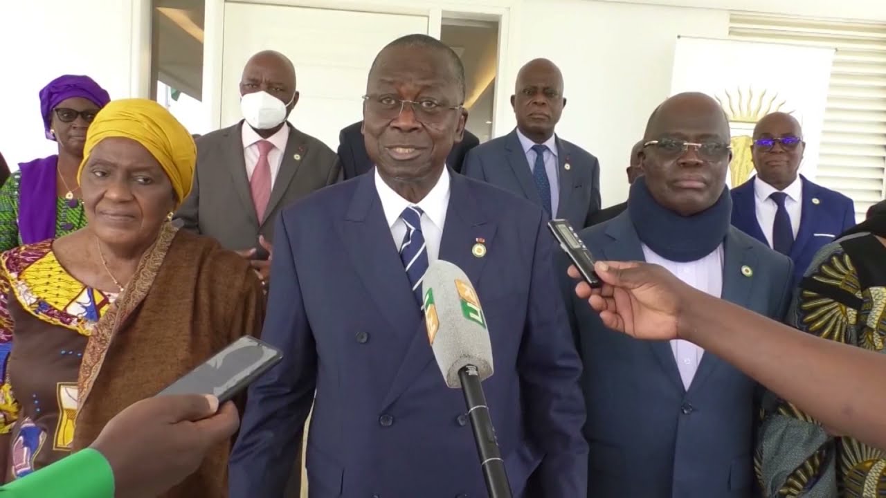 Renouvellement du bureau du Sénat à Abidjan