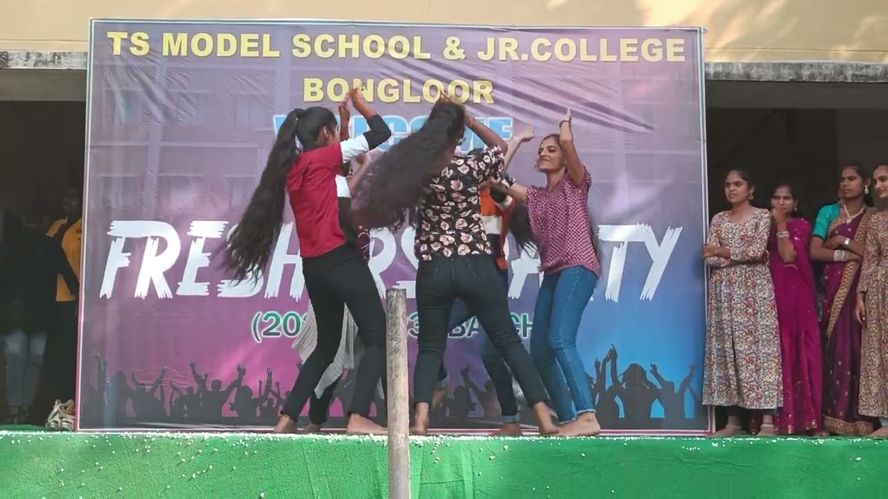 SUMANTH GROUP 2ND YR || TSMS BONGULOOR FRESHERS PARTY 2022