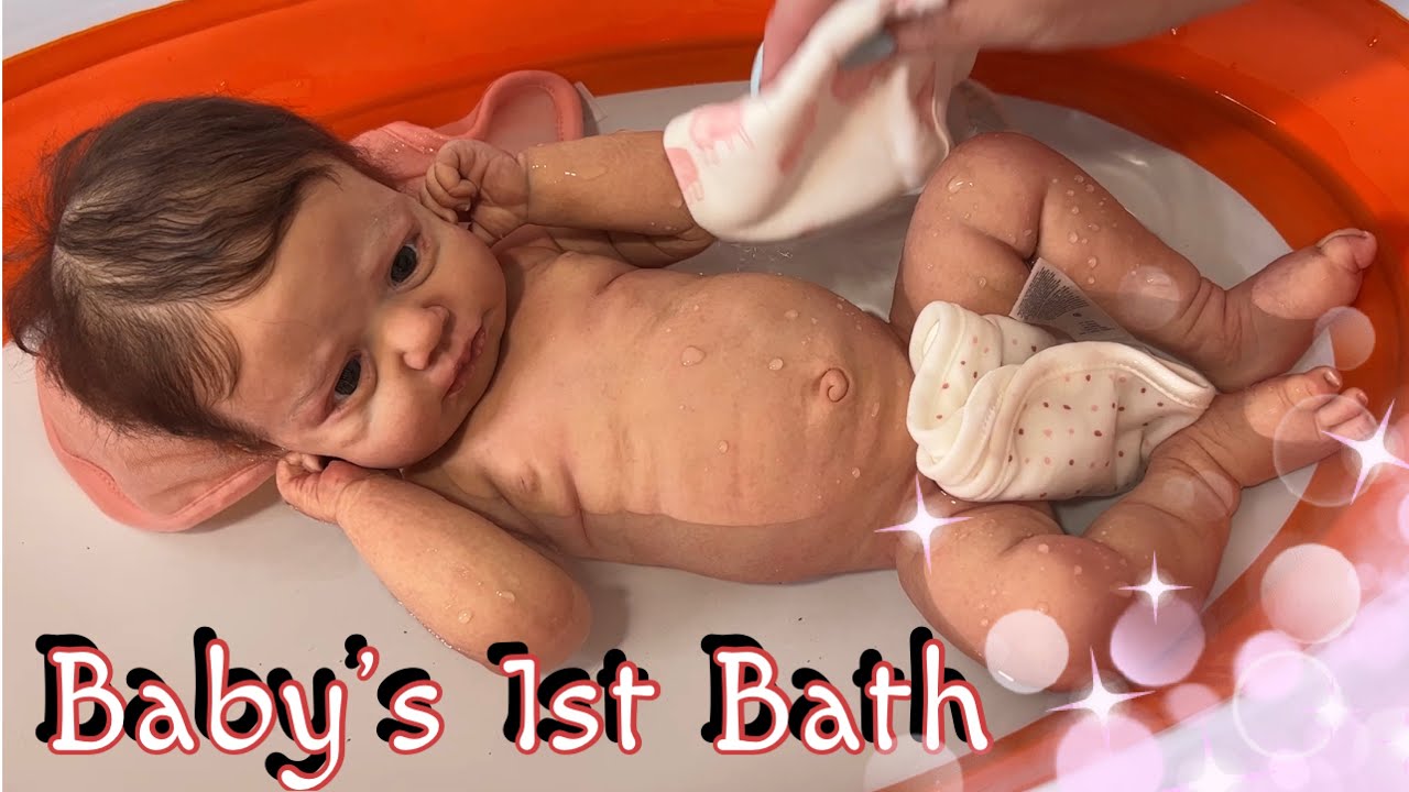Relaxing afternoon routine with new baby | silicone LouLou Awake | reborn role play