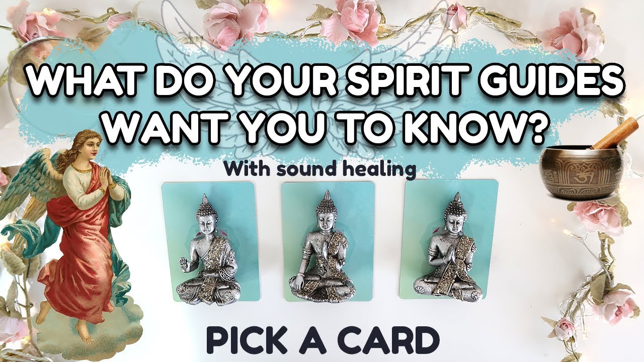 ⭐️😇PICK A CARD 😇⭐️| What Do Your SPIRIT GUIDES Want YOU To Know?