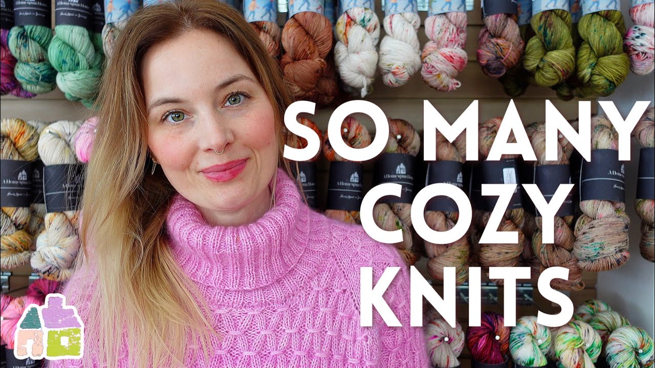 Knit & Chat: Theresia Cardigan, Socks & Bouclé Blanket Updates 🧶✨