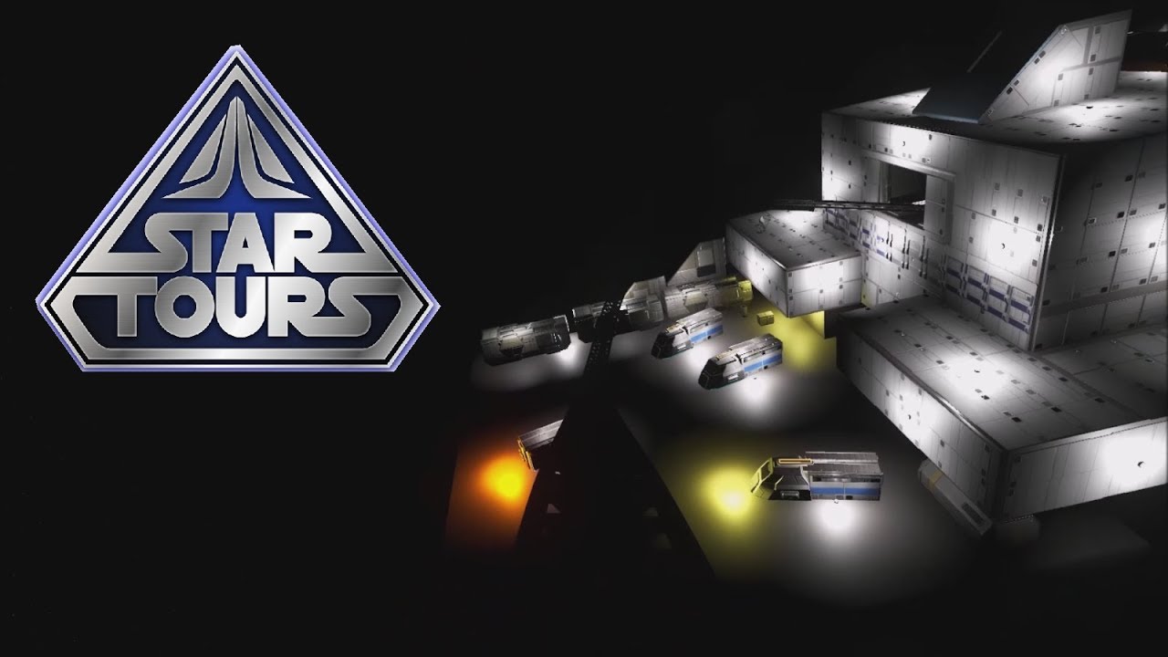 [Planet Coaster] Star Tours Ride [Disneyland][Star Wars]