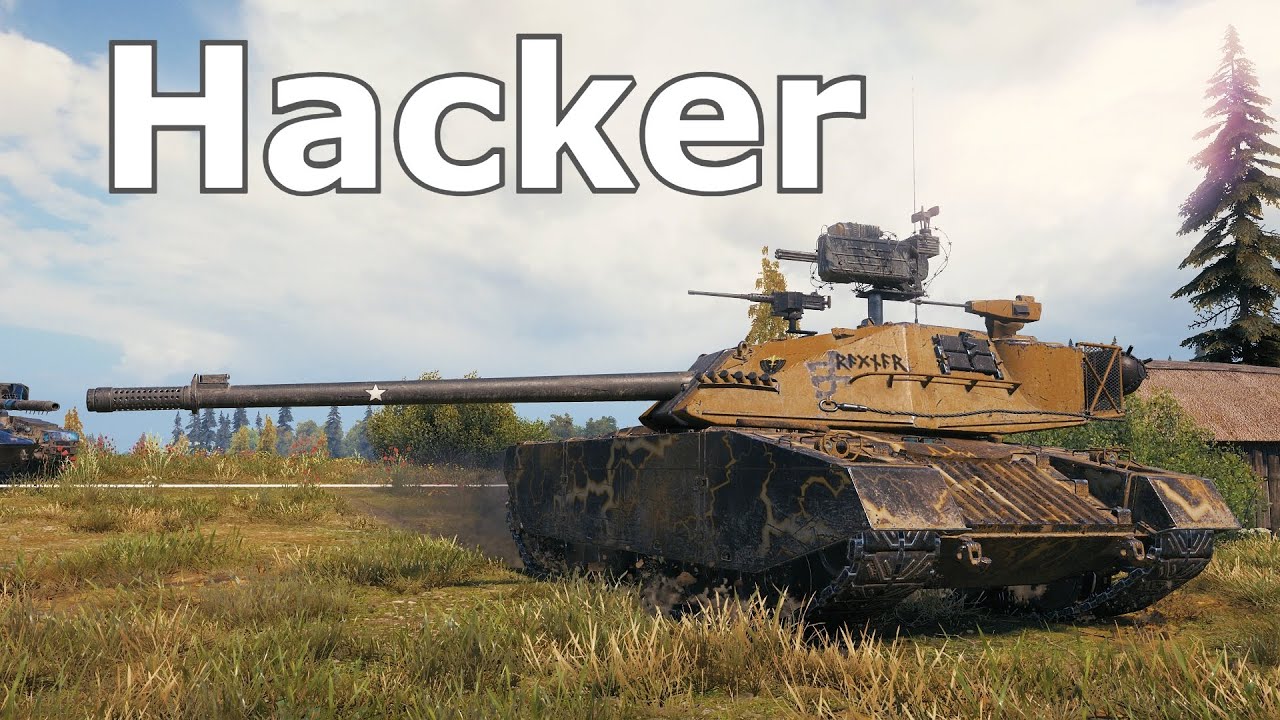 World of Tanks XM69 Hacker - Rampaging Across The Meadow.