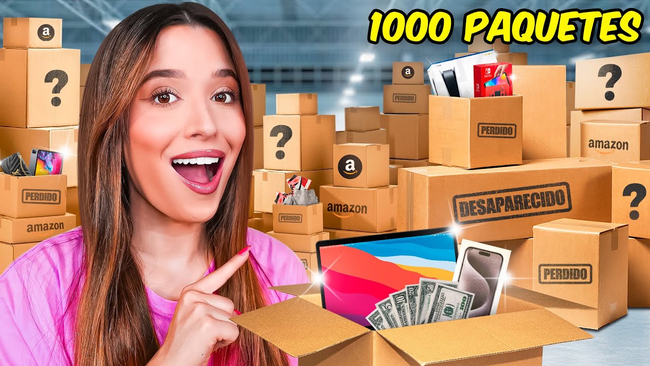 Compre $1000 de PAQUETES PERDIDOS DE EXTRAÑOS! | Laura Mejia