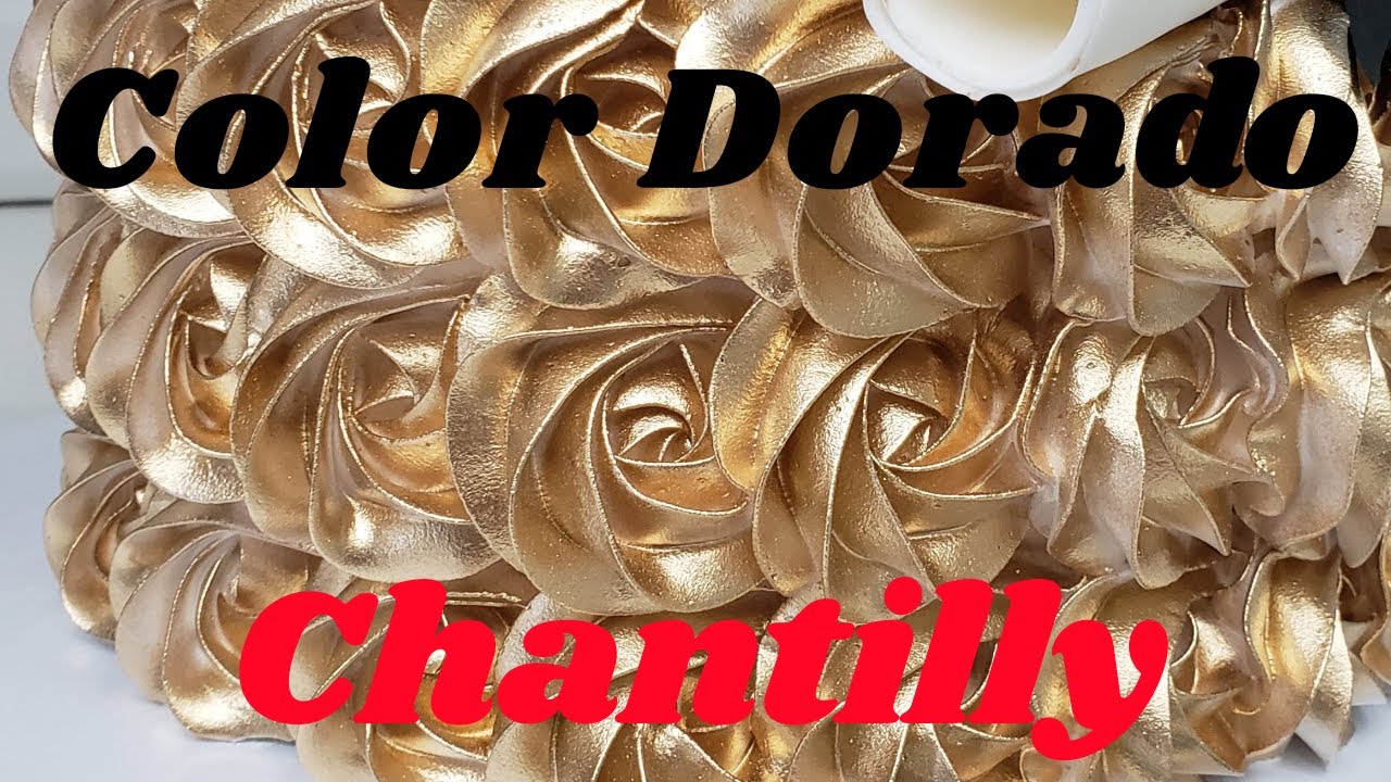 #29 Color DORADO en Crema Batida