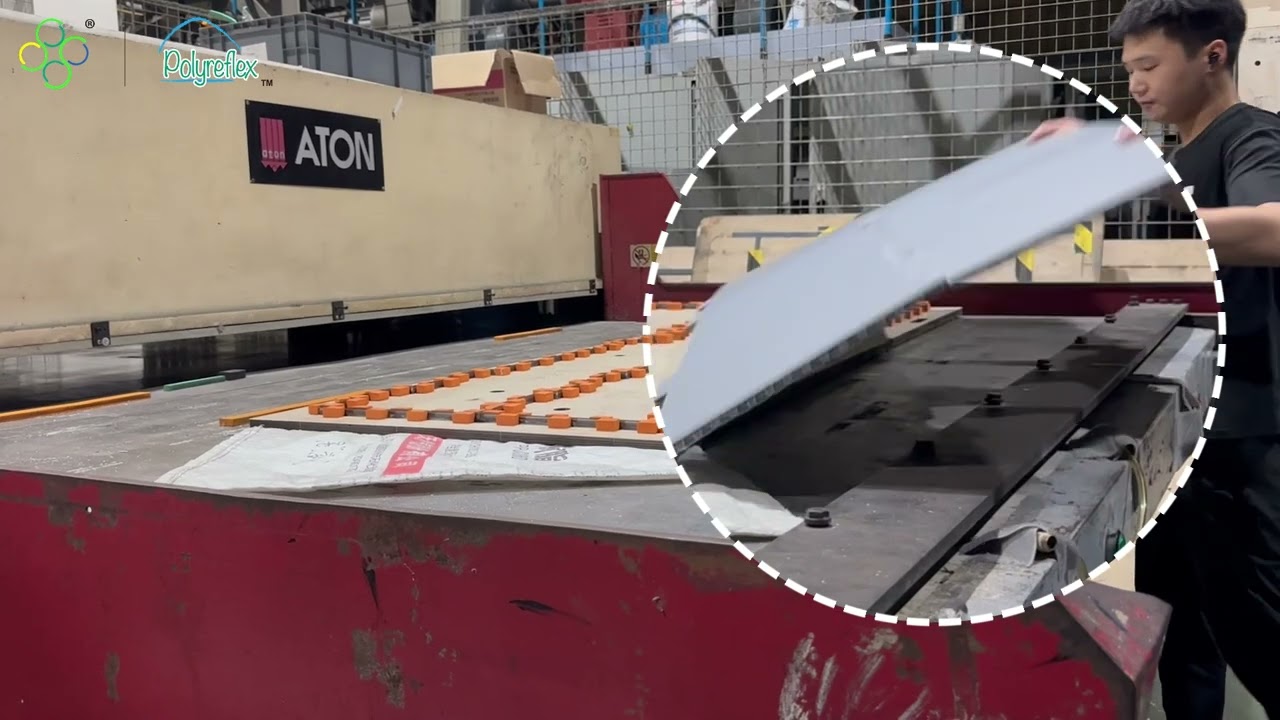How Custom PP Honeycomb Boards Are Made | Production & Large-Format Die Cutting | Polyreflex