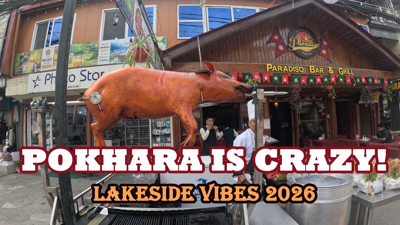 POKHARA IS INSANE! 🇳🇵 Street Festival 2026: The Biggest Party in Nepal!