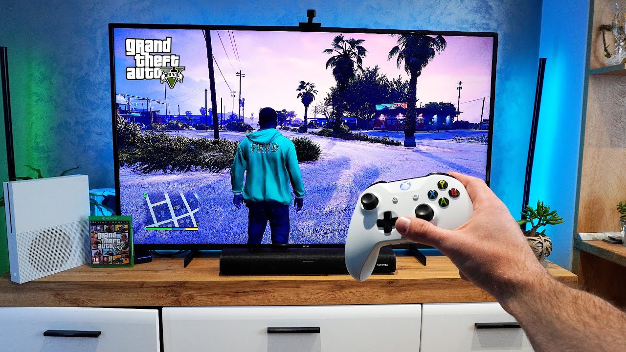 I Played GTA 5 On The XBOX ONE S In 2023 | POV Gameplay Test |