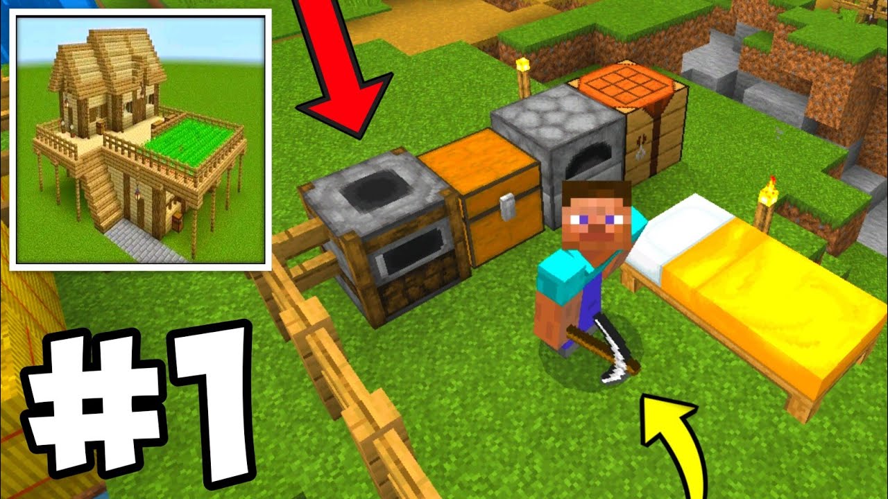 New Block Crazy 3d Multiplayer Survival Walkthrough Gameplay Part 1 | Craft World Block Crazy 3d