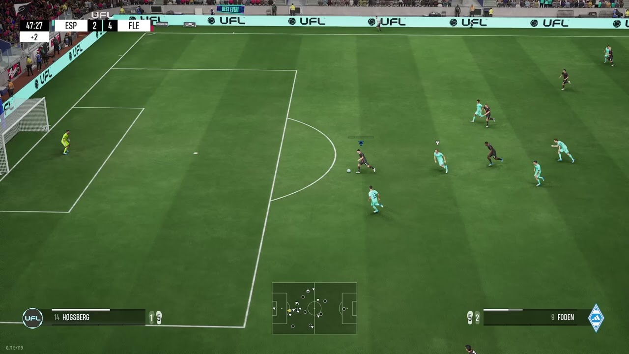 Phil Phoden humilhando no UFL , Xbox S&eacute;ries S gameplay 