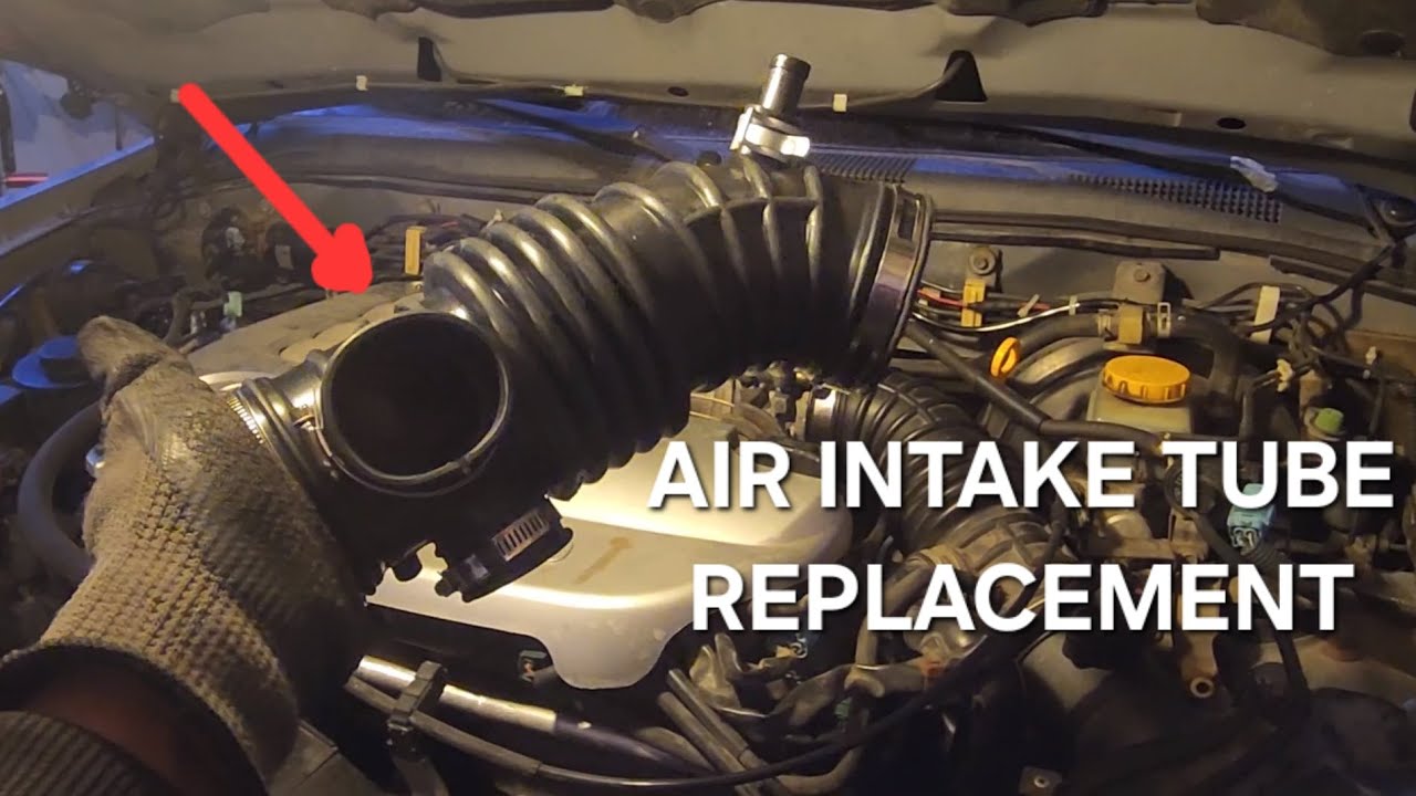 2001-2004 Nissan R50 Pathfinder/Infiniti QX4| AIR INTAKE TUBE REPLACEMENT