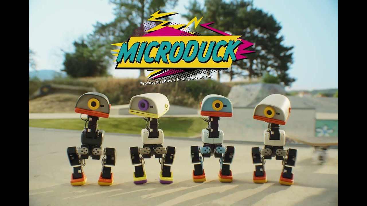 Meet Microduck, the $399 Tiny Robot You Can Teach New Tricks