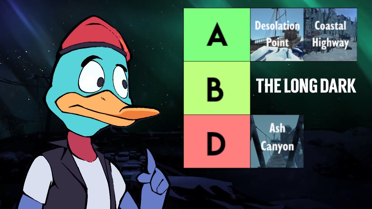 Ranking each region in The Long Dark