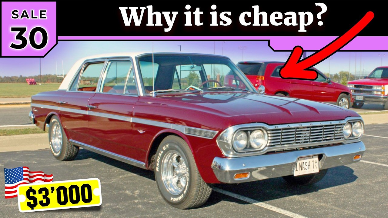30+ Classic Cars Up for Sale Cheaply — Raw Muscle Deals Ep  209