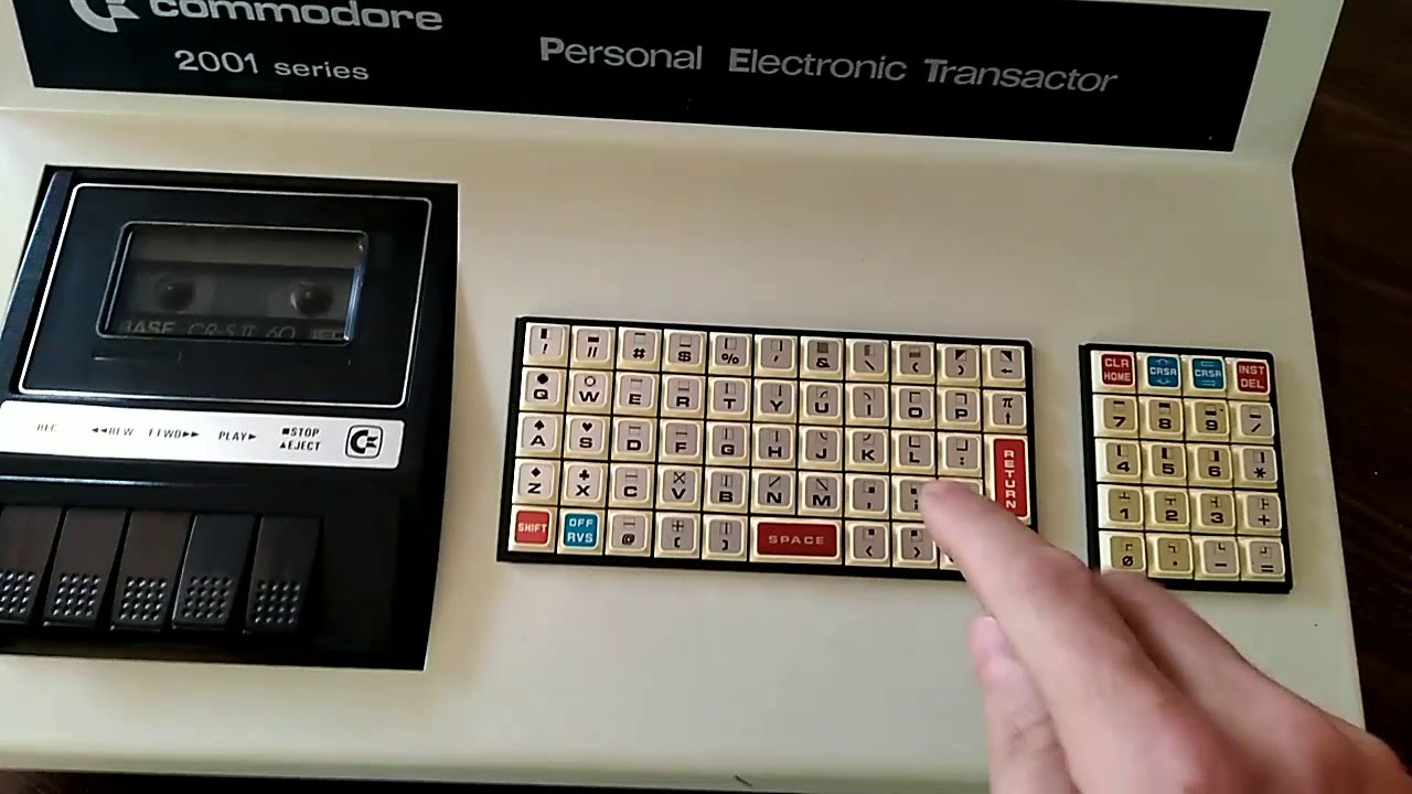 Commodore PET 2001 - Year 1977