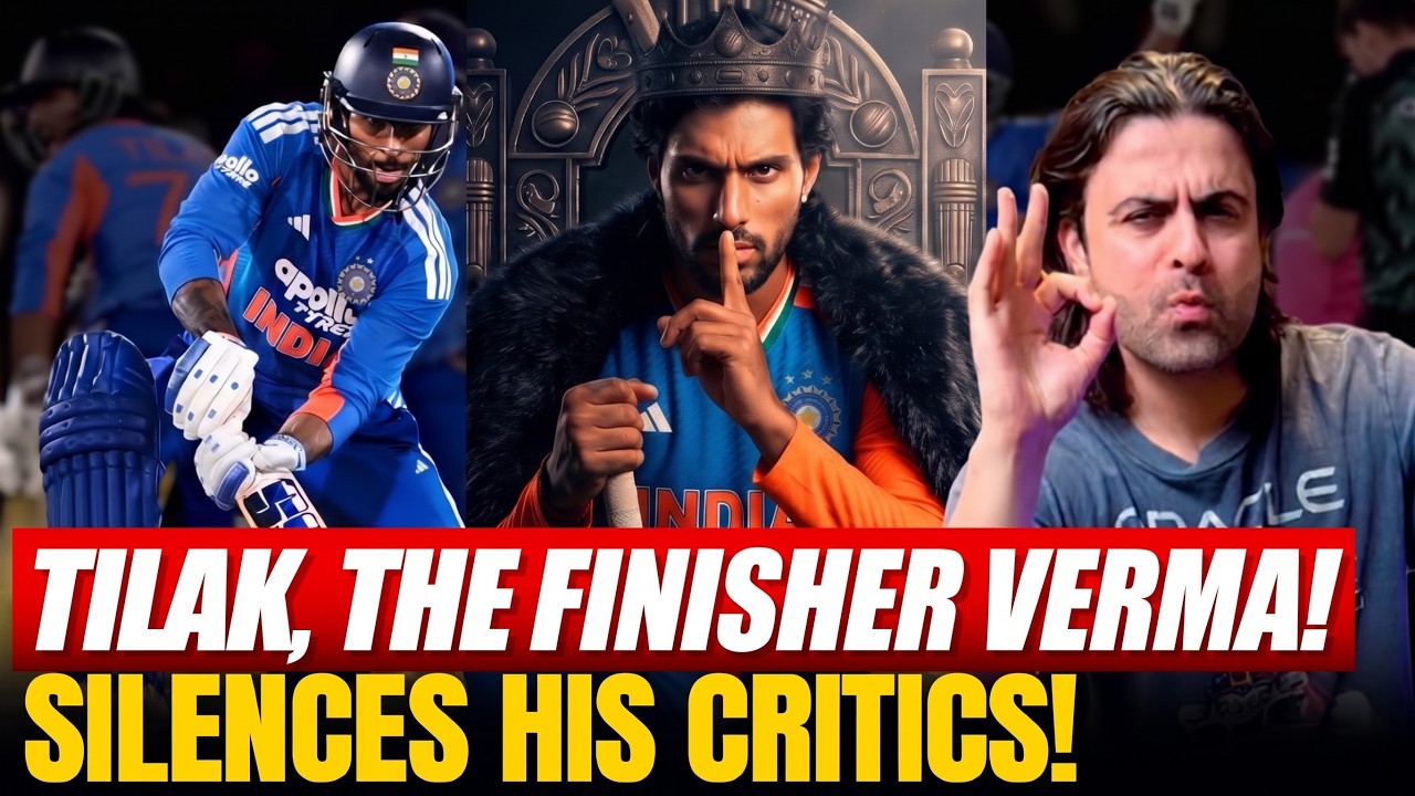 Tilak Verma The Real KING! Silences Critics with Massive Knock vs NZ | IND vs NZ -Ahmad Shahzad Vlog