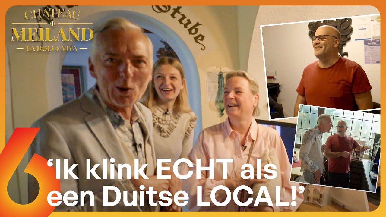 Martien blend HELEMAAL IN tussen de DUITSERS! 🤣 | Chateau Meiland