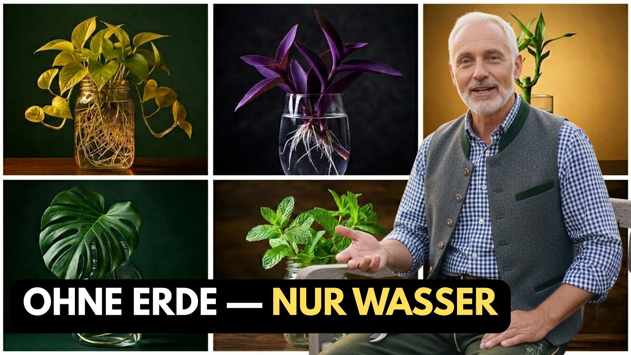 20 Zimmerpflanzen, Die Ohne Erde Wachsen Und Jahrelang Gedeihen