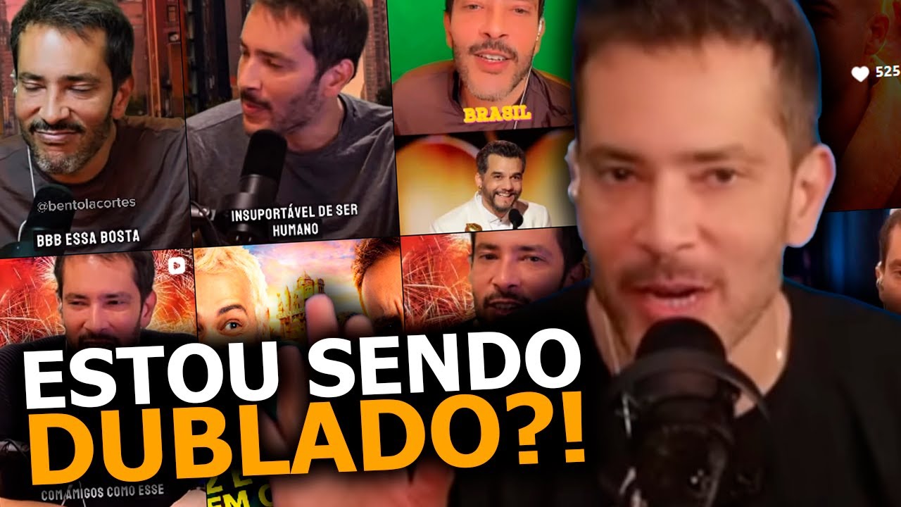 ESTOU SENDO DUBLADO PARA OUTROS PAÍSES...