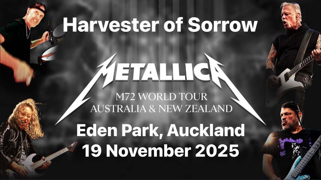 Harvester of Sorrow | Metallica: M72 World Tour |Eden Park, Auckland | 19 Nov 2025