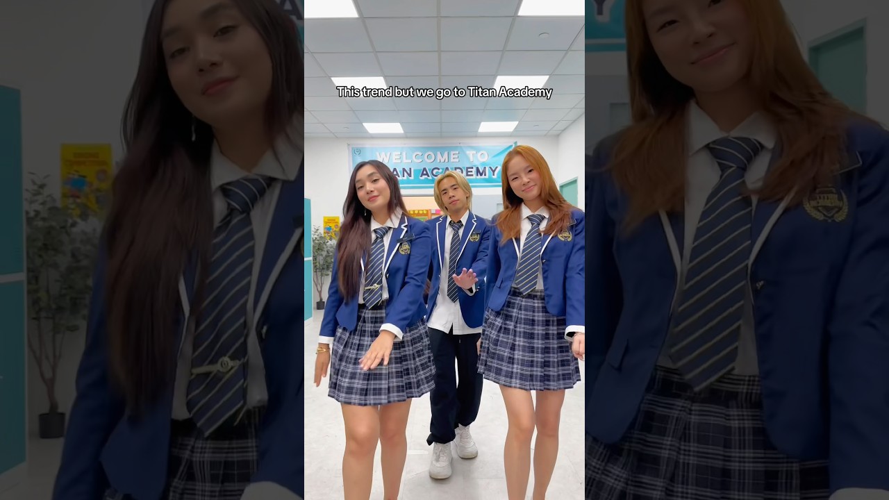 This trend but we go to Titan Academy 💁&zwj;♀️