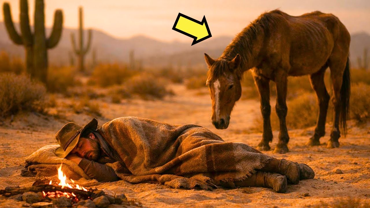 ESTUVO 5 DÍAS SIN COMER NI BEBER… CUANDO PENSÓ EN RENDIRSE APARECIÓ UN CABALLO COJO Y…