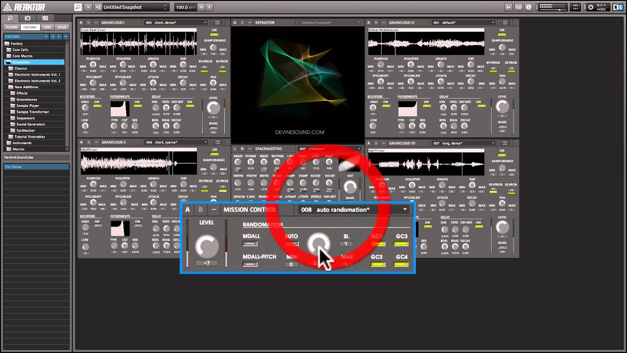 This Is GrainCube for REAKTOR