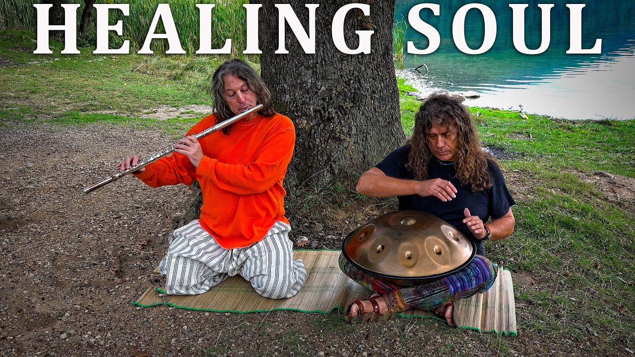 Flute of Magic Waters - Handpan and Flute Good Morning Meditation Healing Music