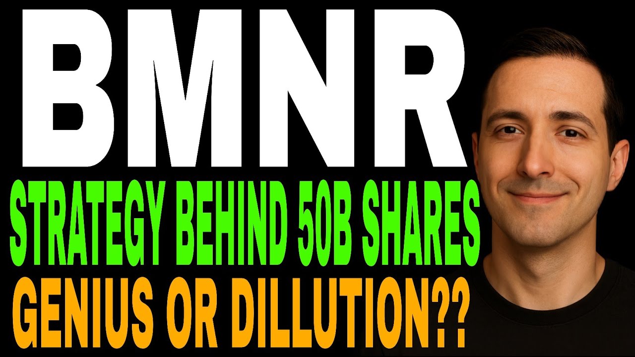 BMNR’s 50B Share Vote — Genius Strategy or Massive Dilution? ETH Accretion & Energy Playbook