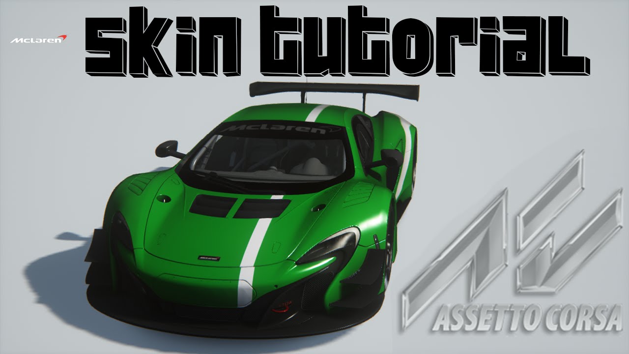 Skin Tutorial Assetto Corsa